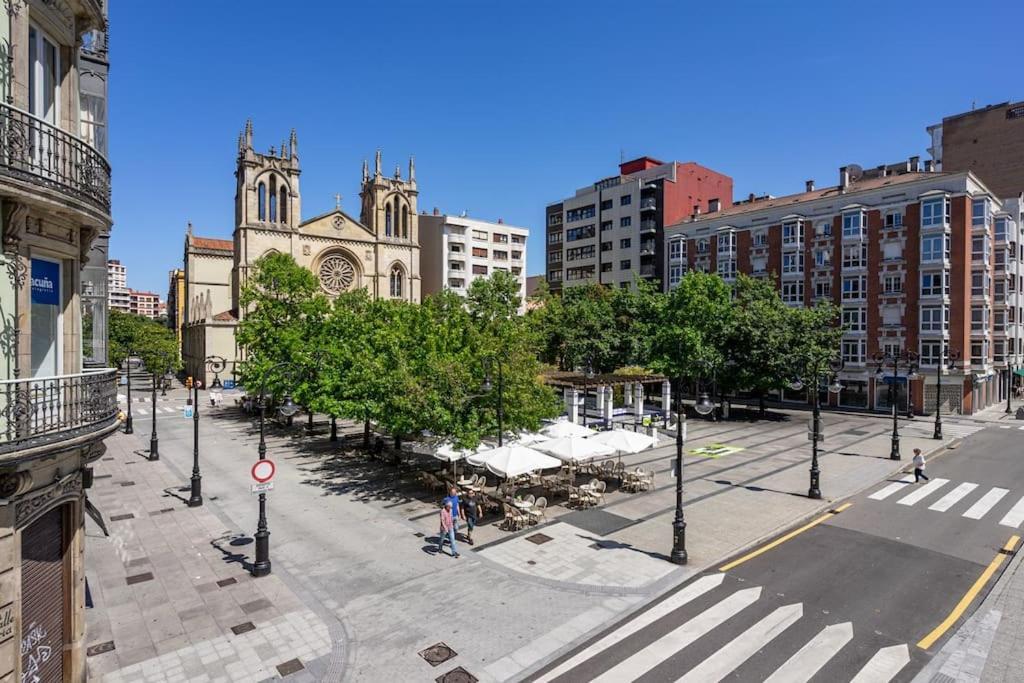 Apartamento La Joya Gijón Kültér fotó